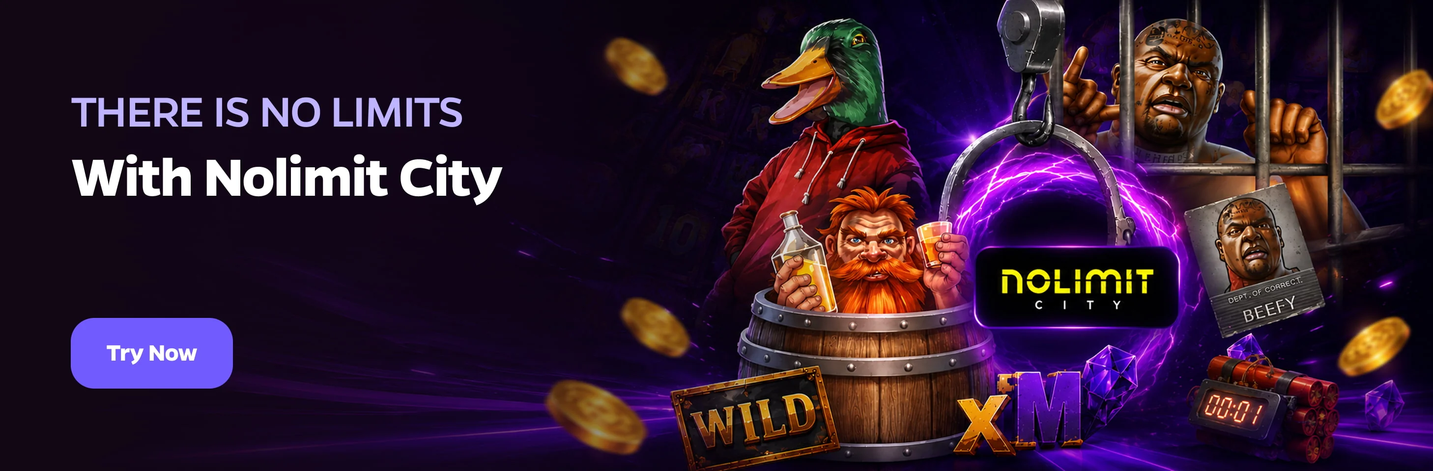 Wildies Casino promotional banner